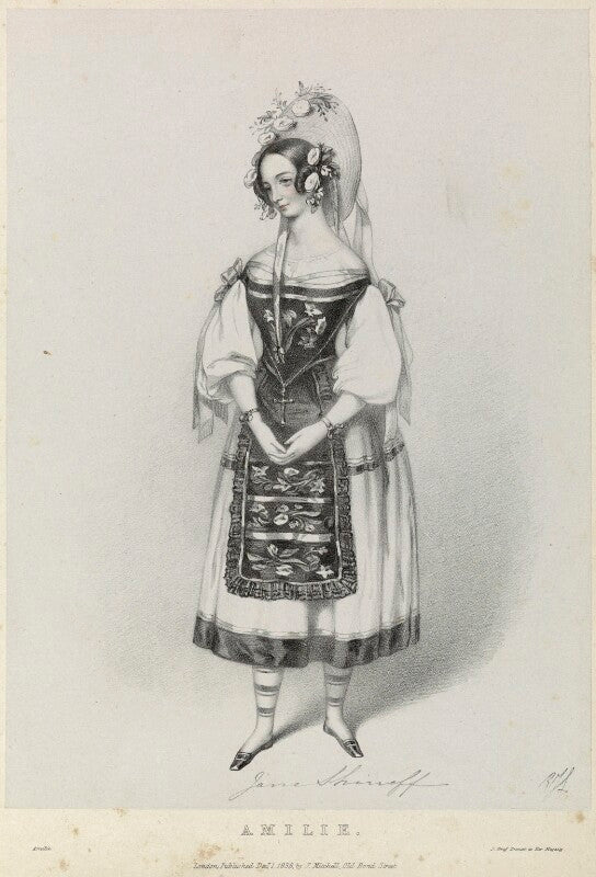 Jane shirreff (mrs walcott) as amilie in 'amilie' npg d22084