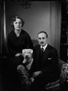 Aline Emily (née Partington), Lady Hogg; Sir Kenneth Weir Hogg, 6th Bt NPG x152020