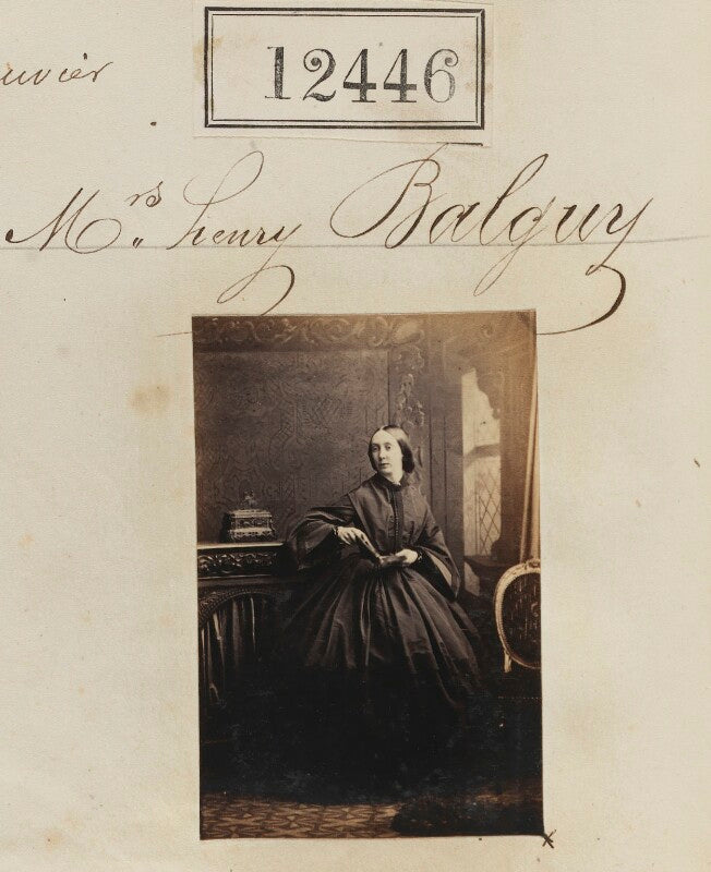 Mrs henry balquey? npg ax62095