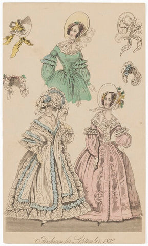 'Fashions for September 1838' NPG D47744