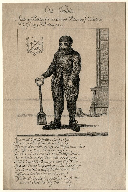 Robert scarlett ('old scarlett') npg d16798