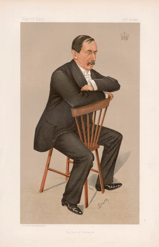 William heneage legge, 6th earl of dartmouth ('statesmen. no. 658.') npg d44772