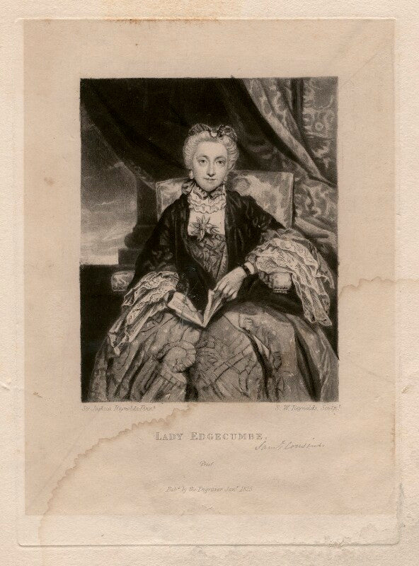 Emma edgcumbe (née gilbert), countess of mount edgcumbe npg d4674