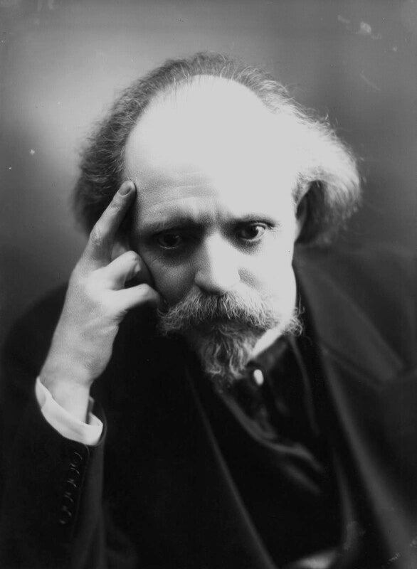 Sir (thomas henry) hall caine npg x16754