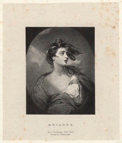 'Ariadne' (Jane Courthope) NPG D22510