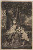 Lady Elizabeth Delmé and her children NPG D34365