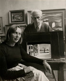 Myfanwy Piper (née Evans); John Piper NPG x137518