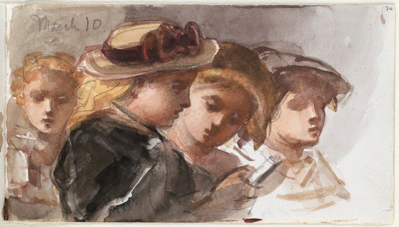 Four unknown children npg d23146(34)