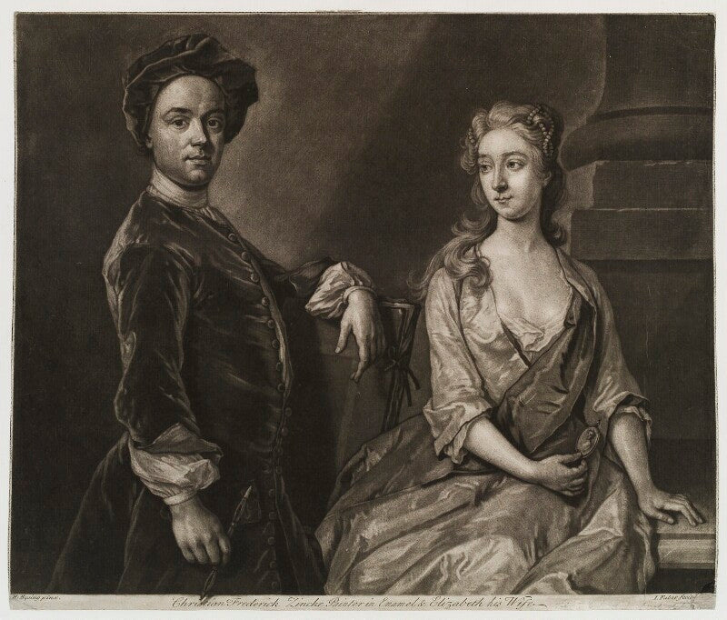 Christian friedrich zincke and his wife npg d20229