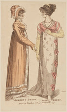 Morning dress and Full dress, February 1807 NPG D47503