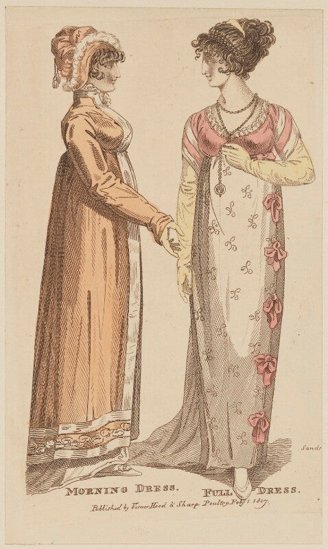 Morning dress and full dress, february 1807 npg d47503