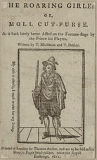 Mary Frith ('Moll Cutpurse') NPG D28531