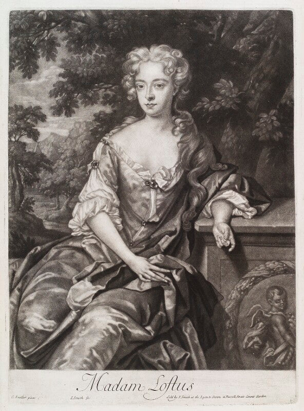 Lucy loftus (née brydges), viscountess lisburne npg d11623