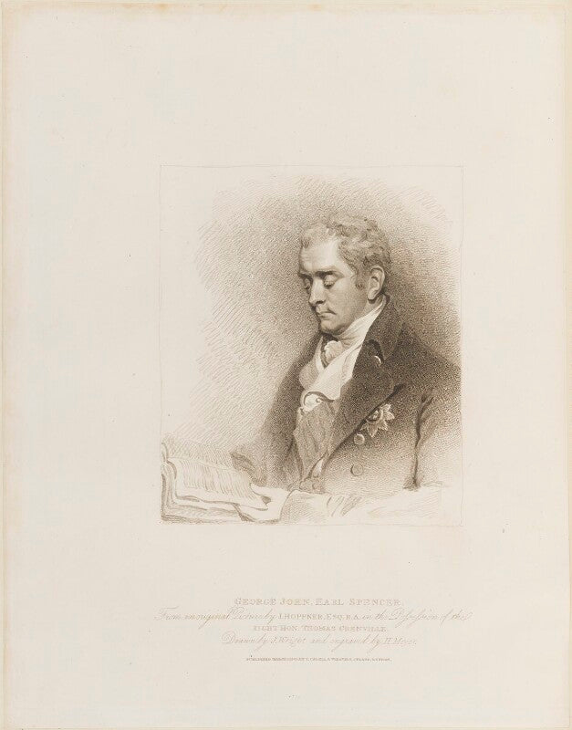 George john spencer, 2nd earl spencer npg d14670