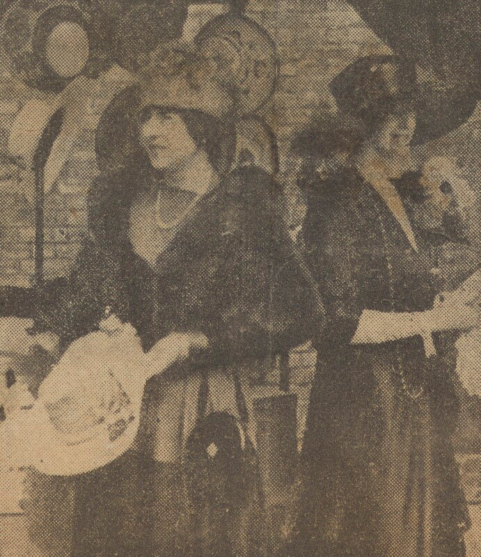 Baroness catherine d'erlanger and kathleen pelham burn moore, countess of drogheda npg ax105727