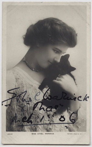 Ethel Warwick NPG x27286