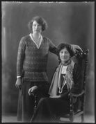 Dorothy Chapman (née Osborn); Beatrice Elliot Kennard (née Greenfield), Lady Osborn NPG x37099
