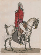 Charles Stanhope, 4th Earl of Harrington ('A noble aiddecamp') NPG D10765