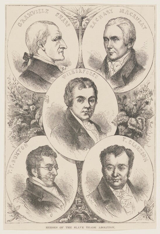 Heroes of the slave trade abolition npg d9338