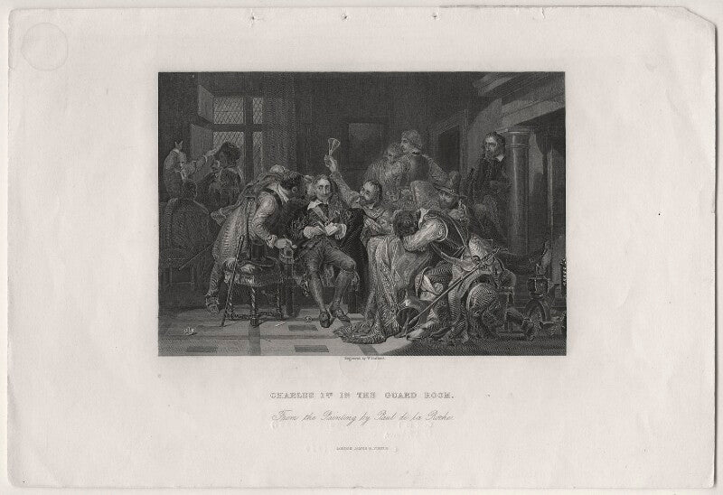 'charles i in the guard room' (fictional scene including king charles i) npg d7636
