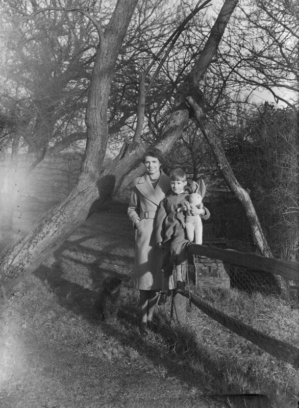 Timothy gwynne barker; hon. olwen gwynne barker (née philipps) npg x72882