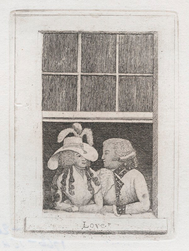 'love' (penelope hamilton (née macdonald), lady belhaven and stenton; sir robert dalrymple horn elphinstone, 1st bt) npg d43280