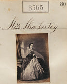 Eleanor Maria Shakerley (née Webster) NPG Ax58388