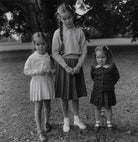 Josephine Chaplin; Geraldine Chaplin; Victoria Chaplin NPG x195004