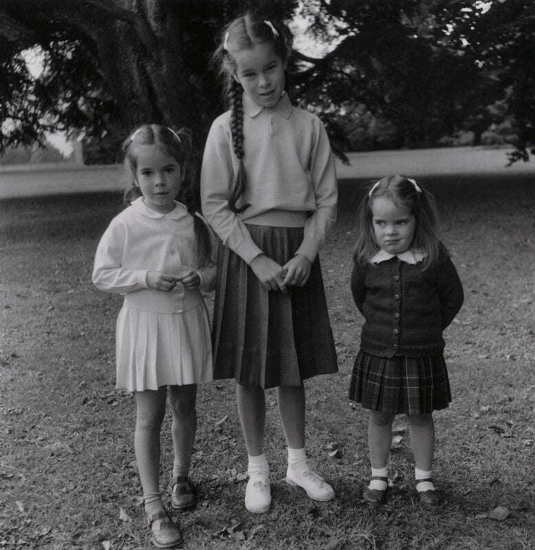 Josephine chaplin; geraldine chaplin; victoria chaplin npg x195004