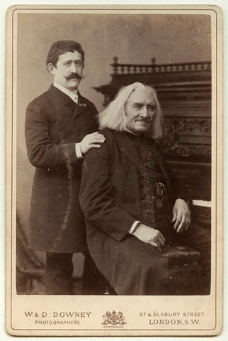 Emil Bach; Franz Liszt NPG x38391