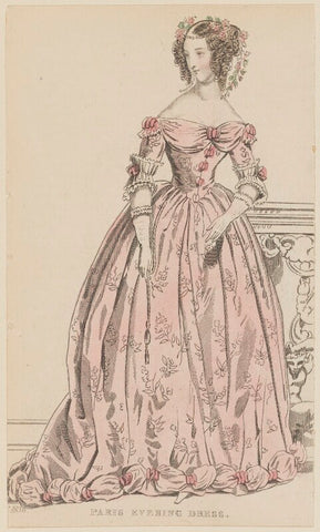 'Paris Evening Dress', December 1836 NPG D47708