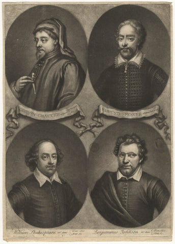 'Poets and Philosophers of England' NPG D3192