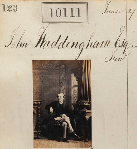 John Waddingham Junr NPG Ax59826