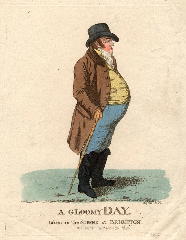 Matthew day ('a gloomy day, taken on the steyne at brighton') npg d8698