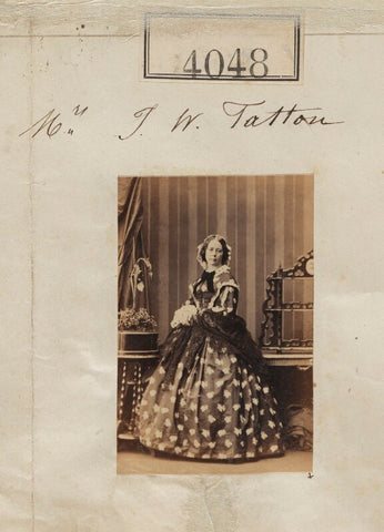 Mrs J.W. Tatton NPG Ax54063