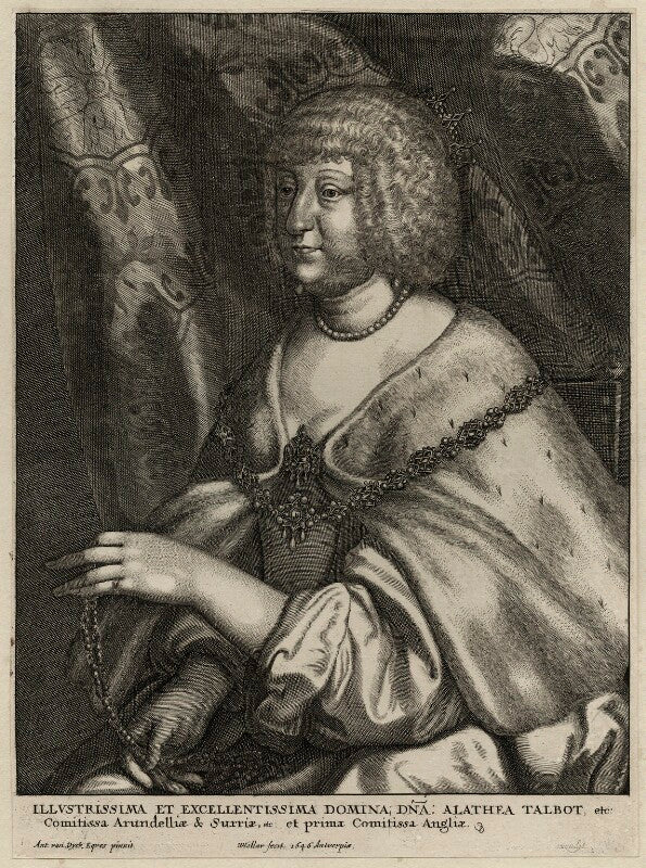 Aletheia talbot, countess of arundel npg d28395
