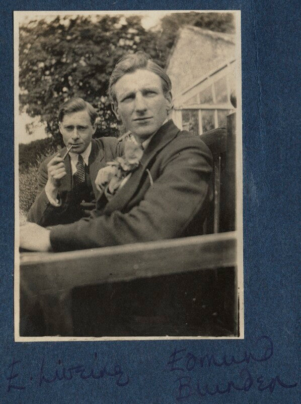Edward george downing liveing; edmund blunden npg ax140776