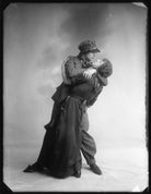 Gina Cormani and an unknown woman NPG x103188