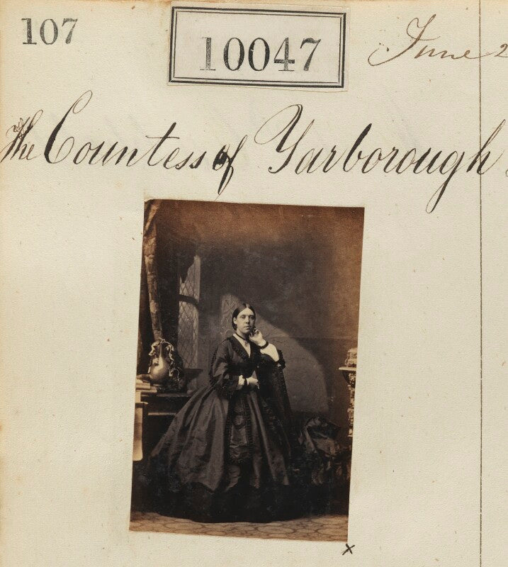 Victoria alexandrina (née hare), countess of yarborough (later mrs richardson) npg ax59761