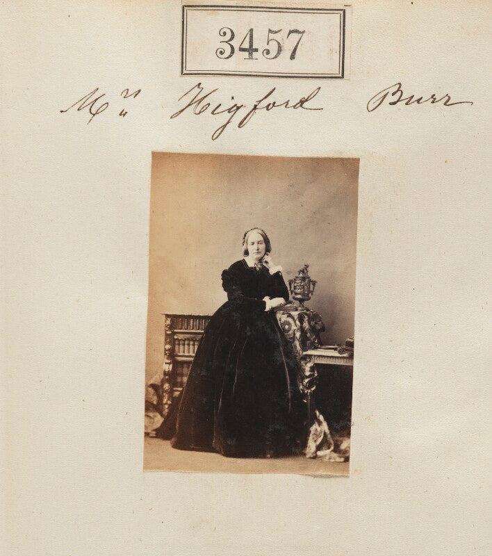 Margaretta higford burr (anne margaretta burr, née scobell) npg ax52853