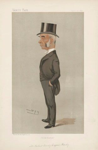 Lord Herbert Hardy Cozens-Hardy, 1st Bt ('Men of the Day. No. 562.') NPG D44642