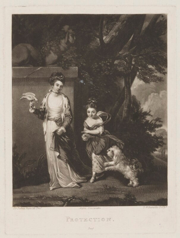 Protection (amabel hume campbell (née lady amabel yorke), countess de grey; mary jemima robinson (née yorke), lady grantham) npg d34851