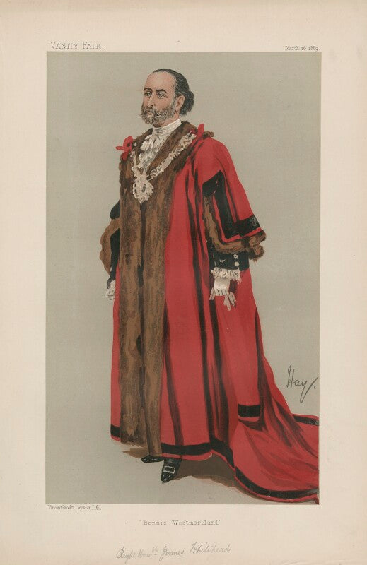 Sir james whitehead, 1st bt ('statesmen. no. 419.') npg d44429