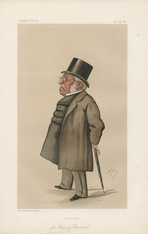 Henry luke tite hansard ('men of the day. no. 319.') npg d44202
