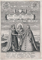 King Charles I; Maria Anna of Spain, Holy Roman Empress and Queen of Hungary and Bohemia NPG D10622