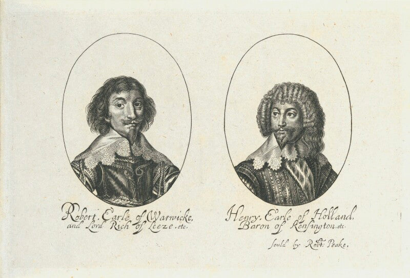 Robert rich, 2nd earl of warwick; henry rich, 1st earl of holland npg d22974