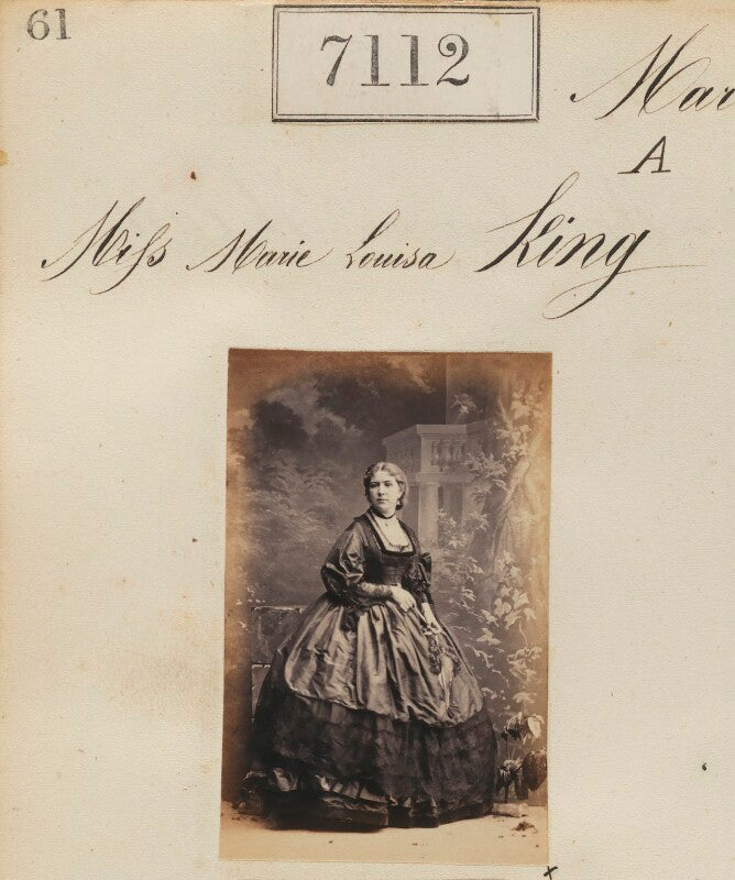 Miss marie louisa king npg ax57028
