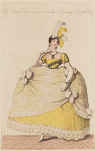Georgiana Charlotte (née Bertie), Marchioness of Cholmondeley ('The Court Dress as worn on his Majesty's Birth Day') NPG D47511