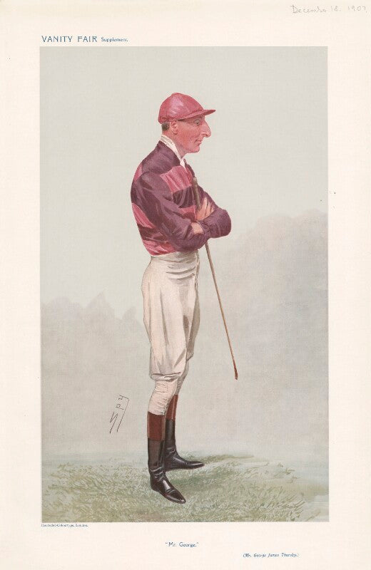 Sir george james thursby, 3rd bt ('men of the day. no. 1097. "mr. george."') npg d45411