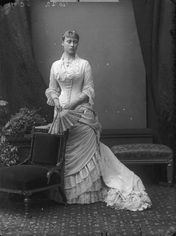 Princess victoria alberta elisabeth mathilde marie (née princess of hesse), marchioness of milford haven npg x95941